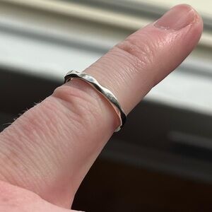 Vintage Handmade sterling silver ring
